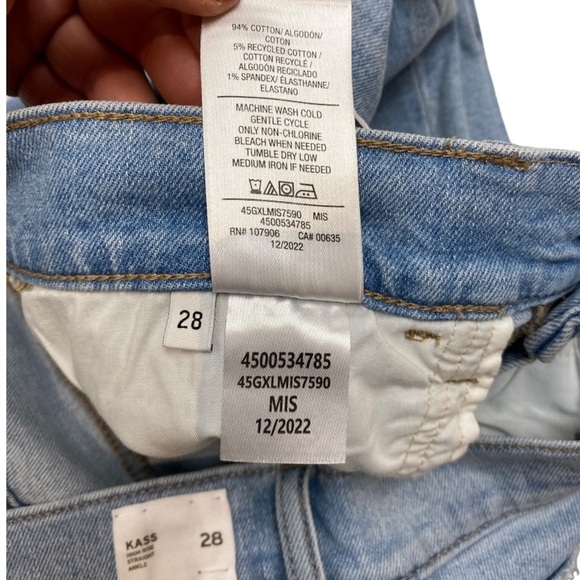 NWT Hudson Jeans Kass High Rise Straight Ankle in Mischa Size 28 & 30 - Picture 11 of 12